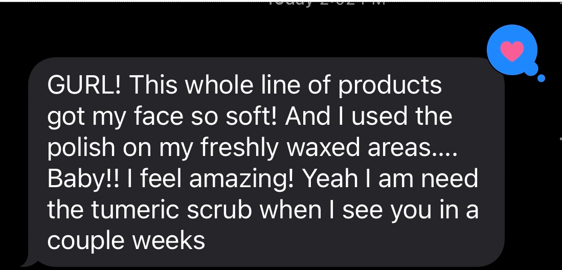 Organic rose Facial polish