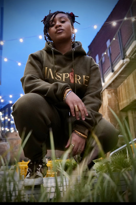 iinspire “with purpose” sweat suit
